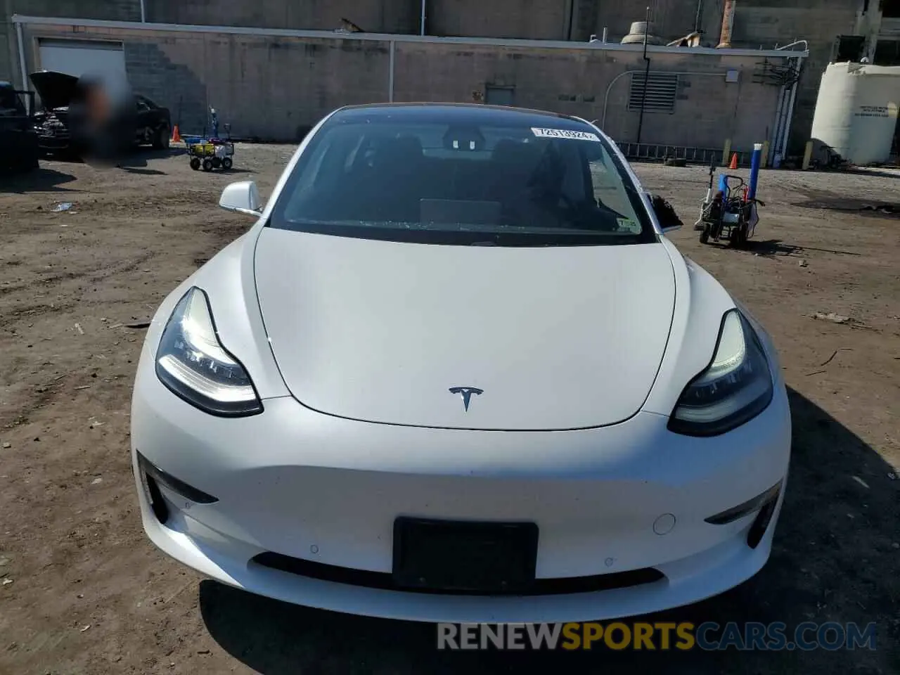 5 fotografías del automóvil dañado 5YJ3E1EB9LF782996 TESLA MODEL 3 2020