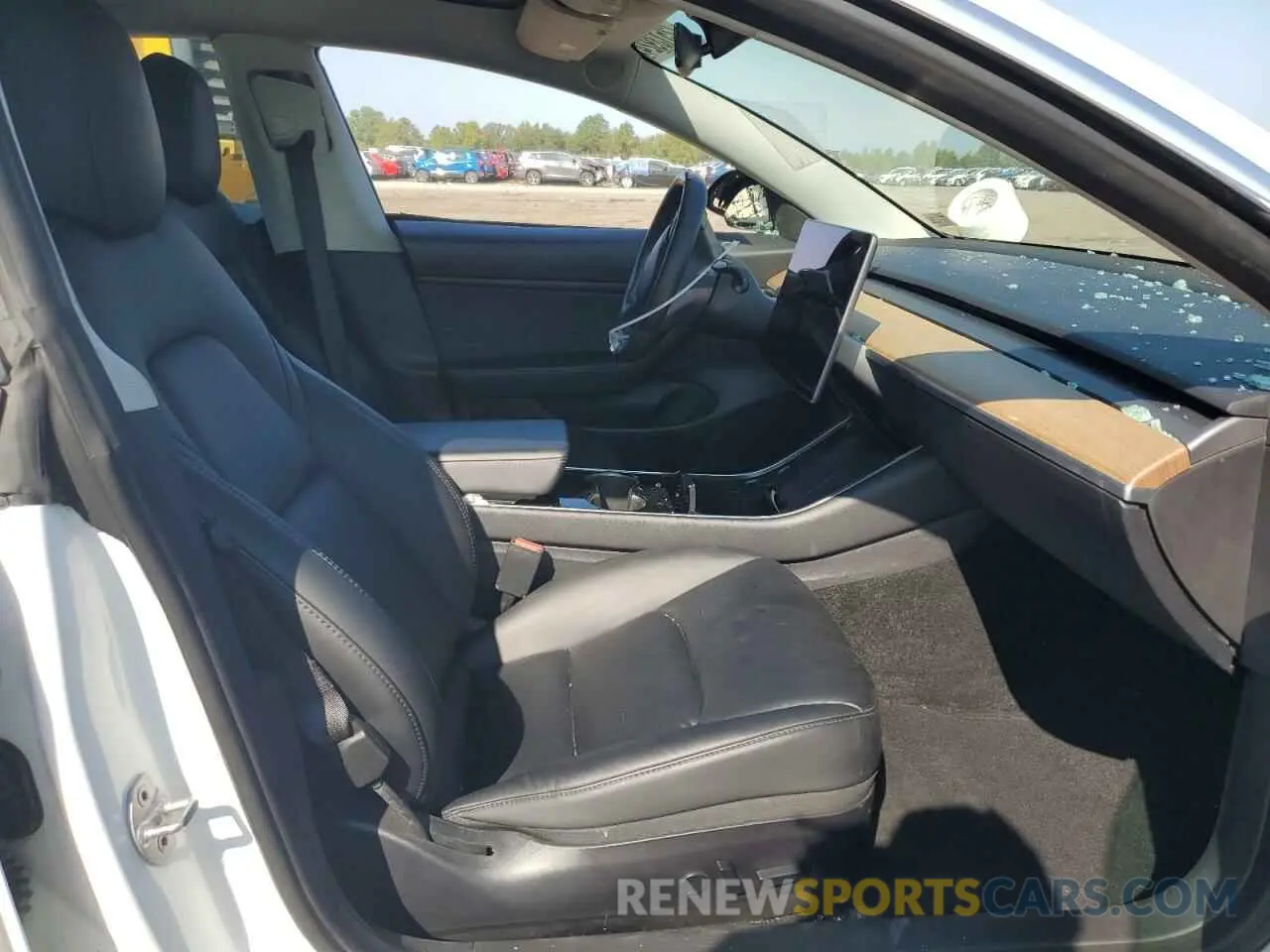 7 fotografías del automóvil dañado 5YJ3E1EB9LF782996 TESLA MODEL 3 2020