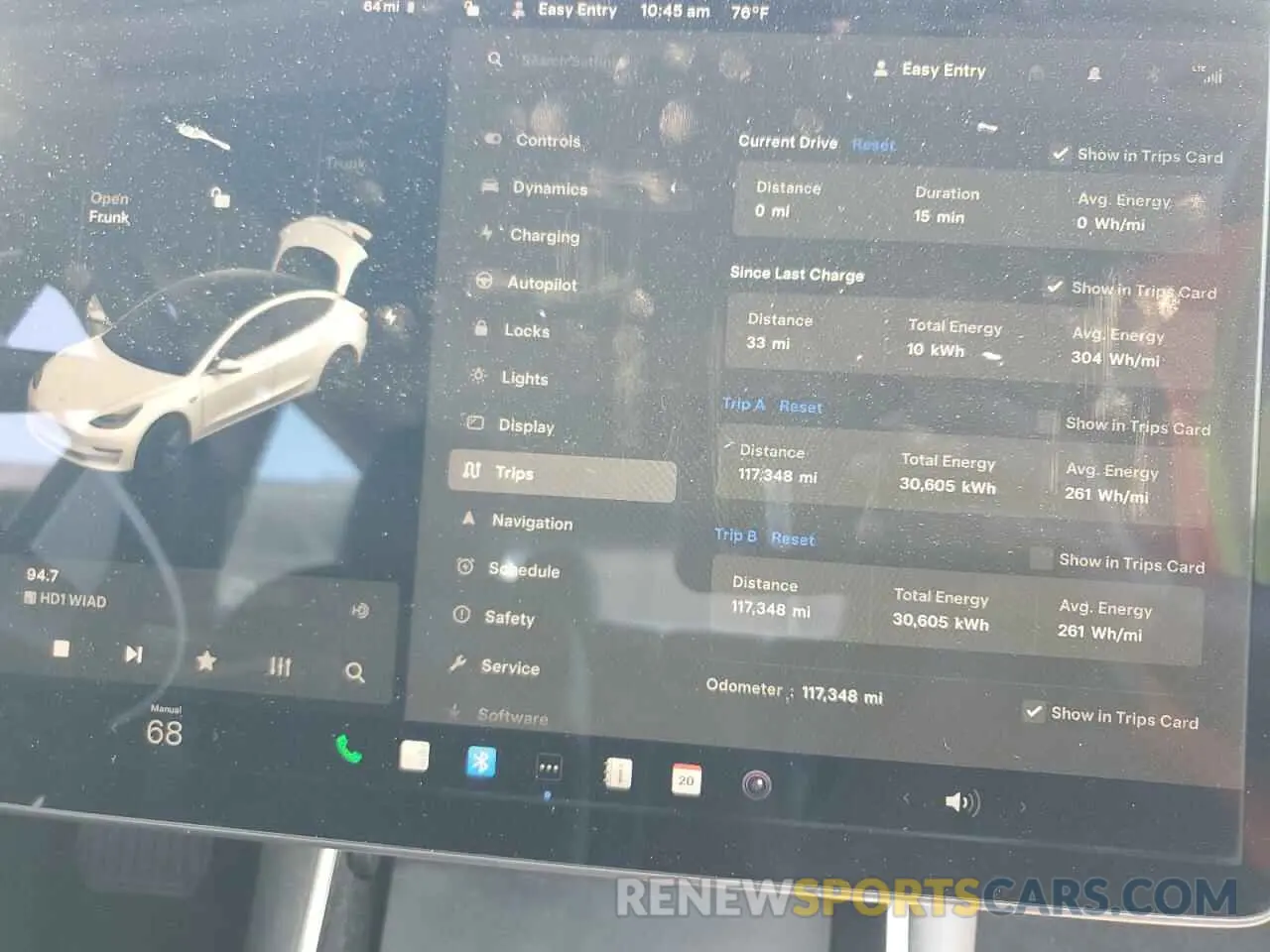 9 fotografías del automóvil dañado 5YJ3E1EB9LF782996 TESLA MODEL 3 2020