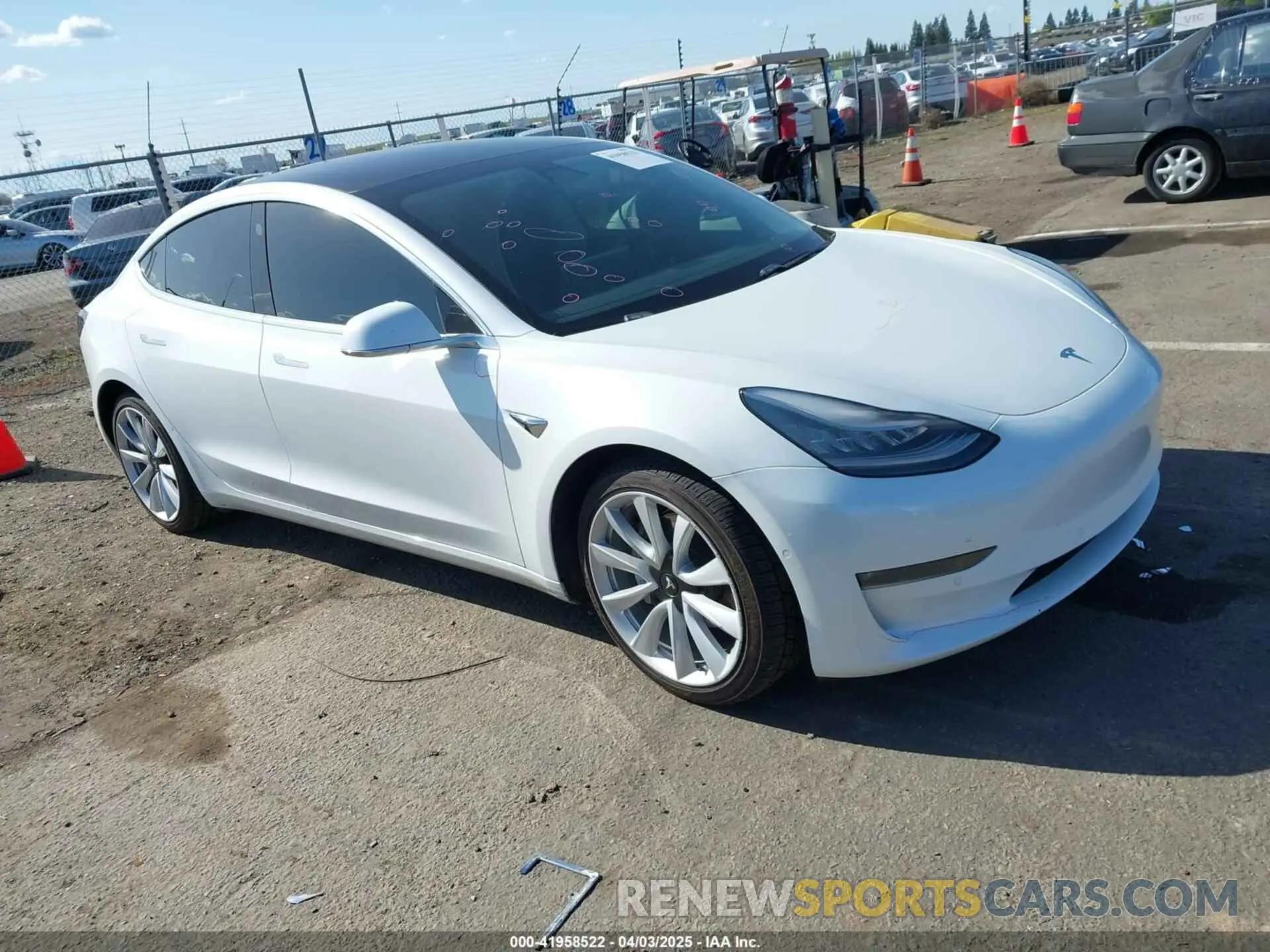 1 fotografías del automóvil dañado 5YJ3E1EB9LF783131 TESLA MODEL 3 2020