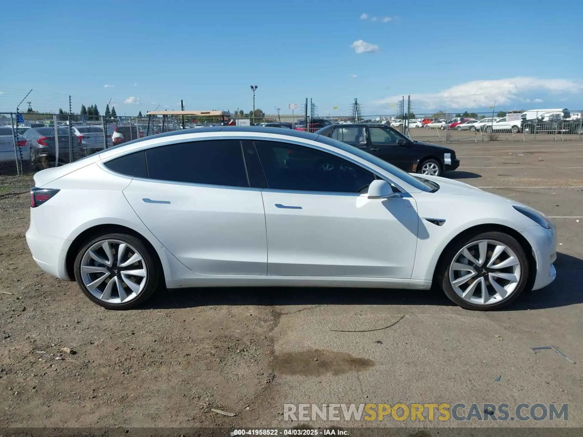 12 fotografías del automóvil dañado 5YJ3E1EB9LF783131 TESLA MODEL 3 2020