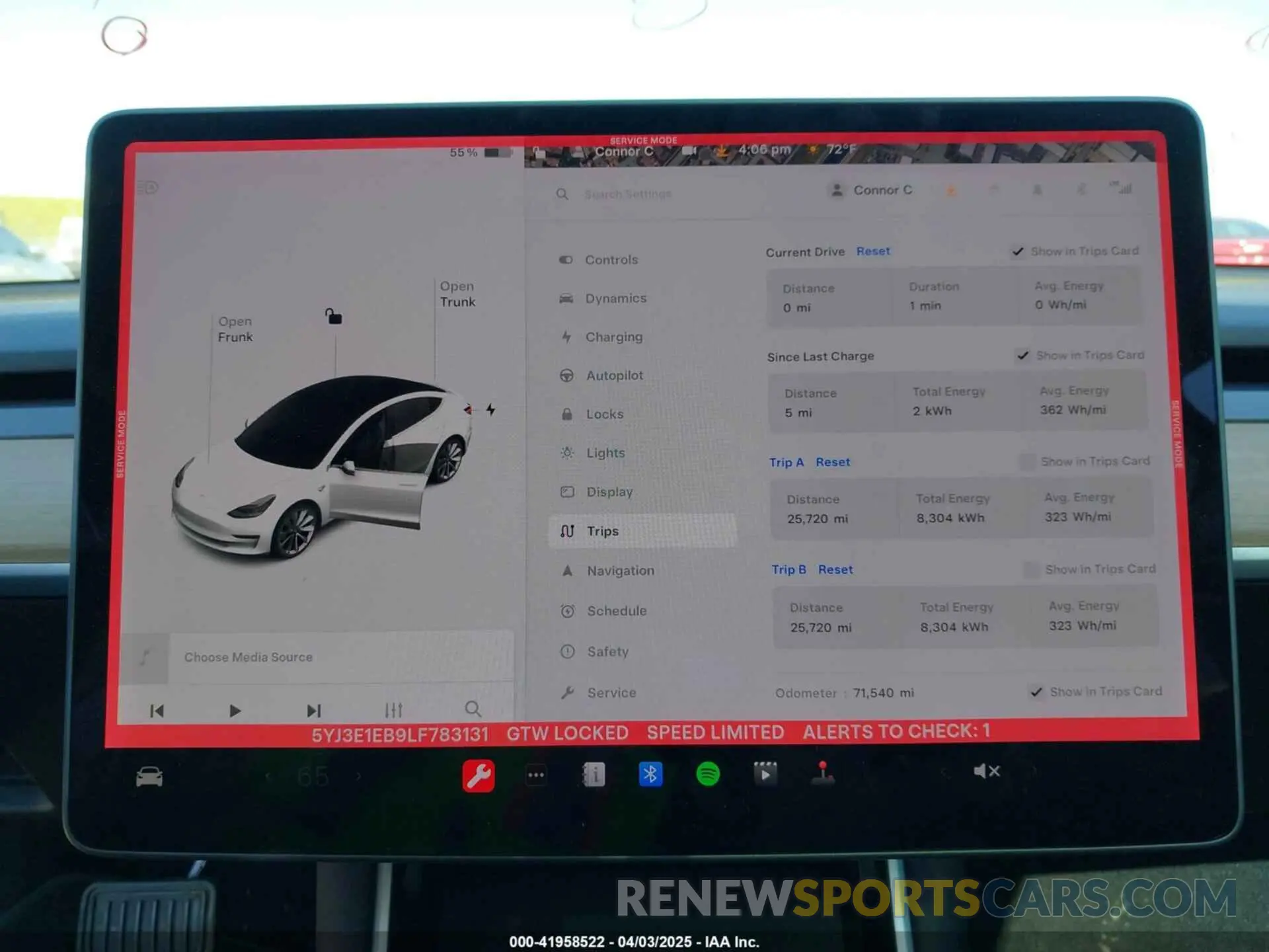 17 fotografías del automóvil dañado 5YJ3E1EB9LF783131 TESLA MODEL 3 2020