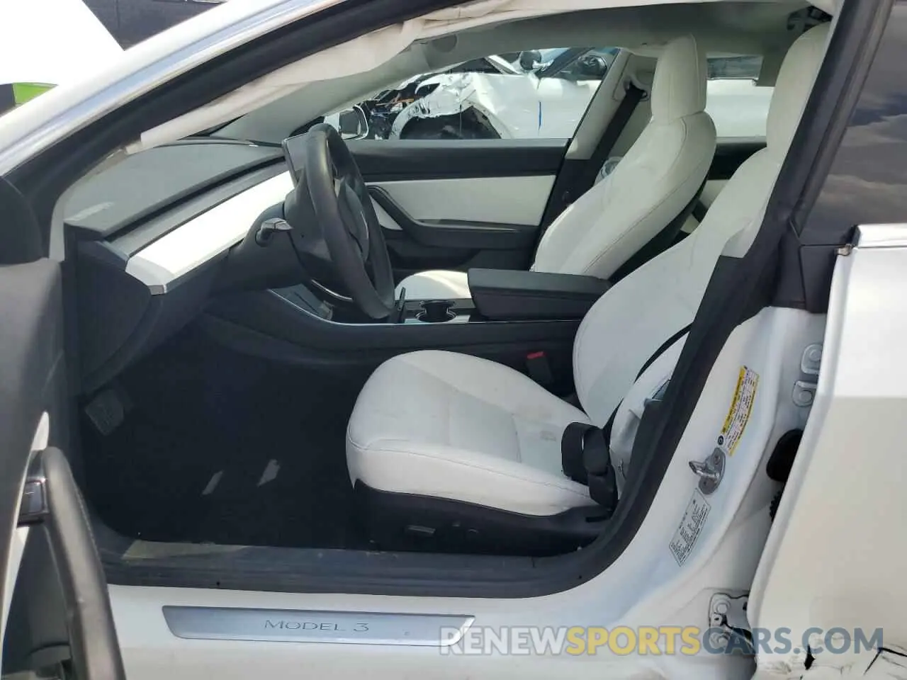 7 fotografías del automóvil dañado 5YJ3E1EB9LF788006 TESLA MODEL 3 2020