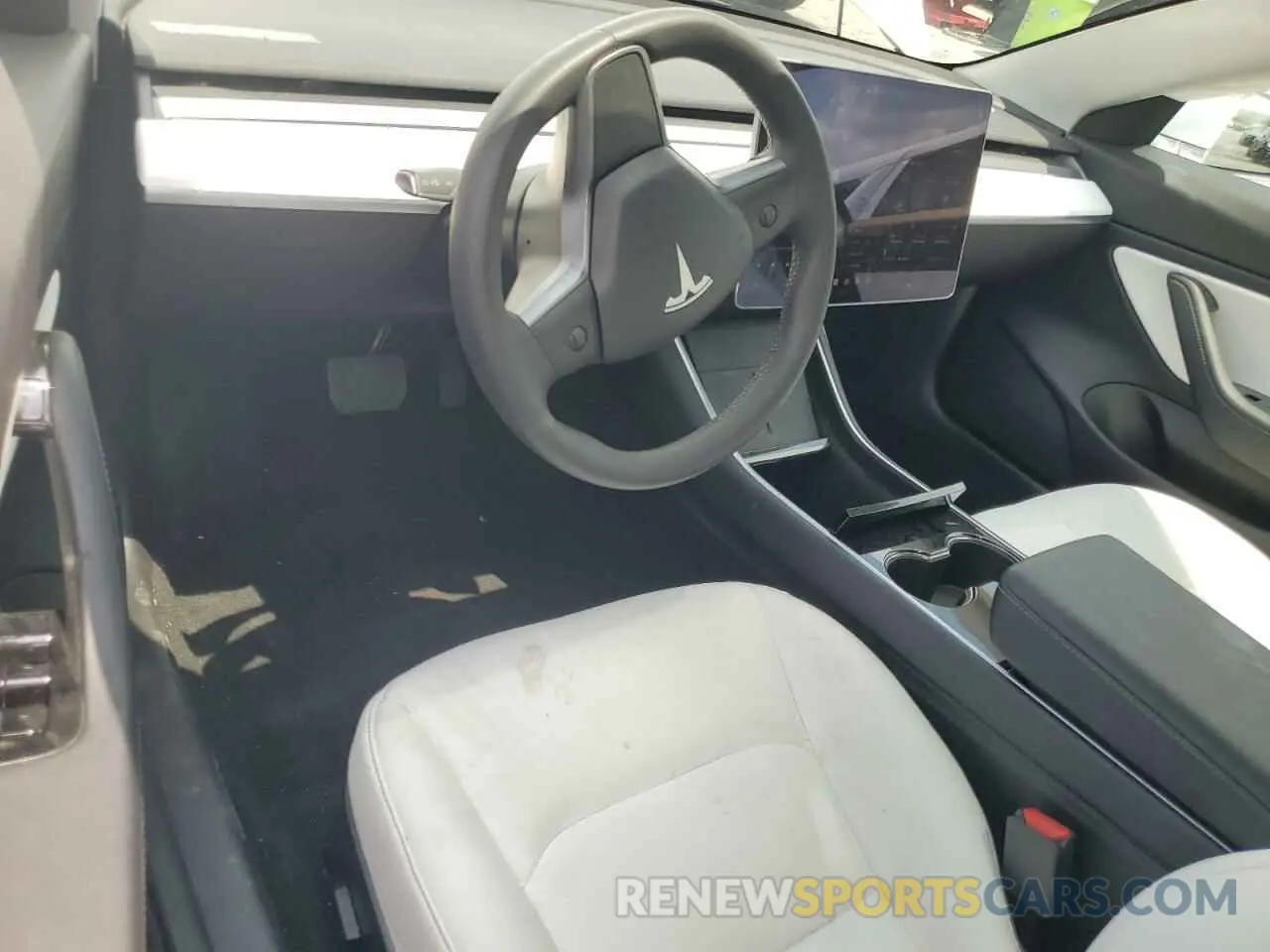 8 fotografías del automóvil dañado 5YJ3E1EB9LF788006 TESLA MODEL 3 2020
