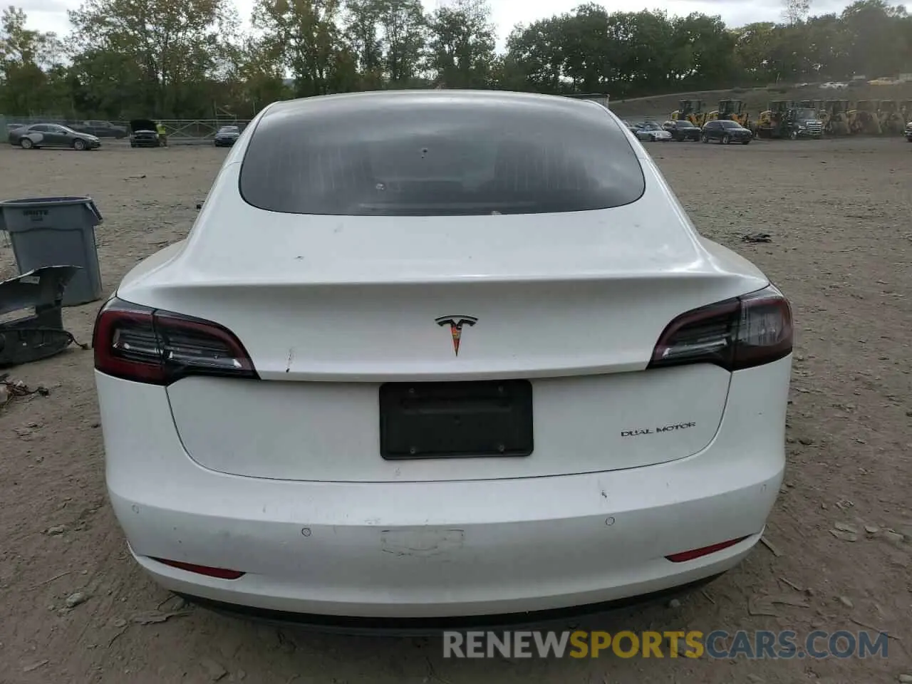6 fotografías del automóvil dañado 5YJ3E1EB9LF796087 TESLA MODEL 3 2020
