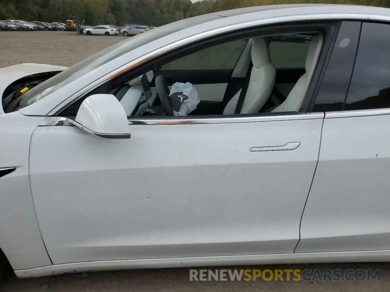 7 fotografías del automóvil dañado 5YJ3E1EB9LF796087 TESLA MODEL 3 2020