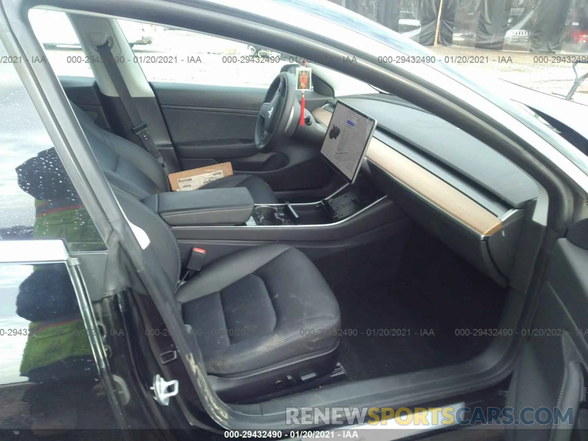 5 fotografías del automóvil dañado 5YJ3E1EBXLF599445 TESLA MODEL 3 2020