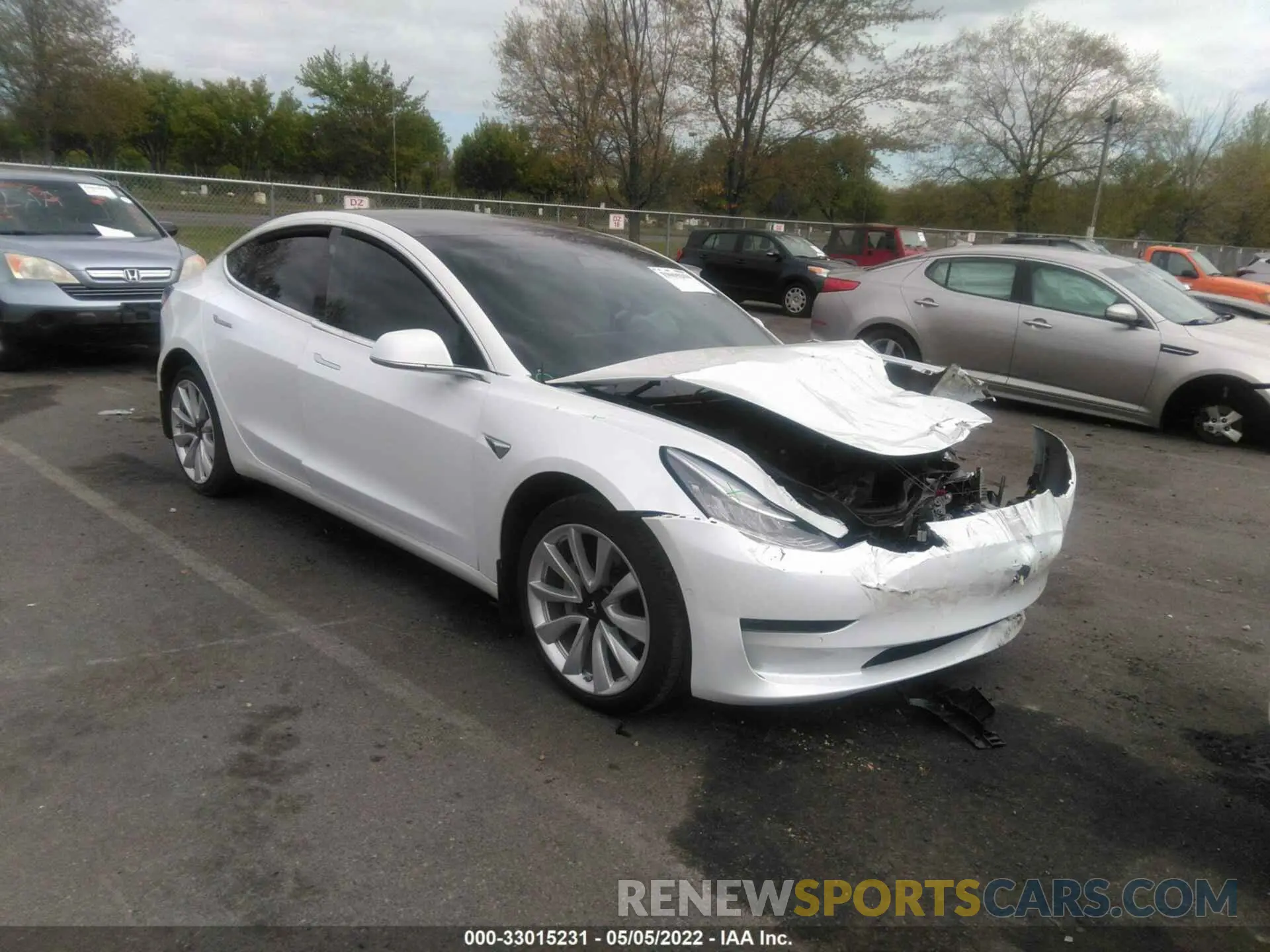 1 fotografías del automóvil dañado 5YJ3E1EBXLF621377 TESLA MODEL 3 2020