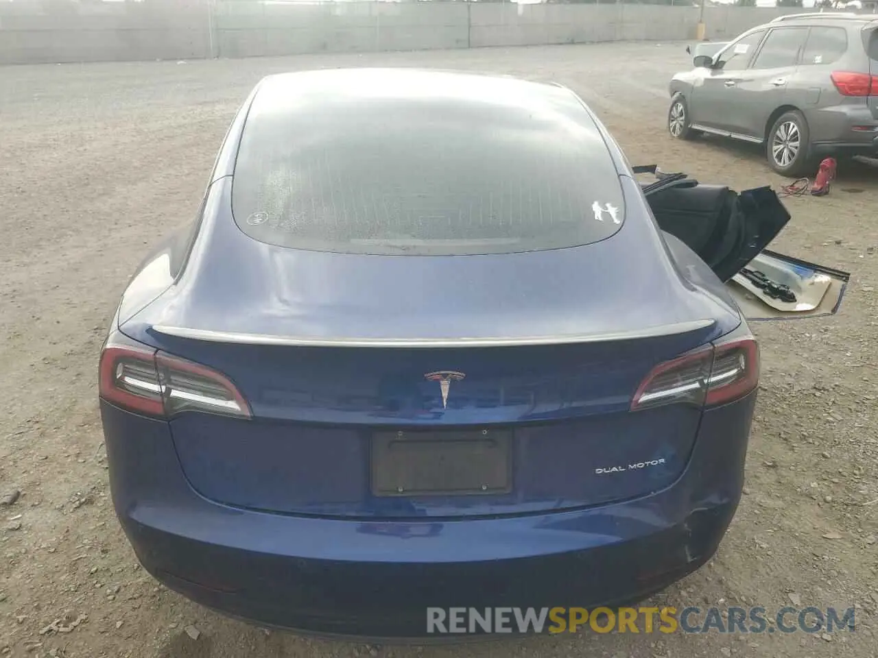 6 fotografías del automóvil dañado 5YJ3E1EBXLF636185 TESLA MODEL 3 2020