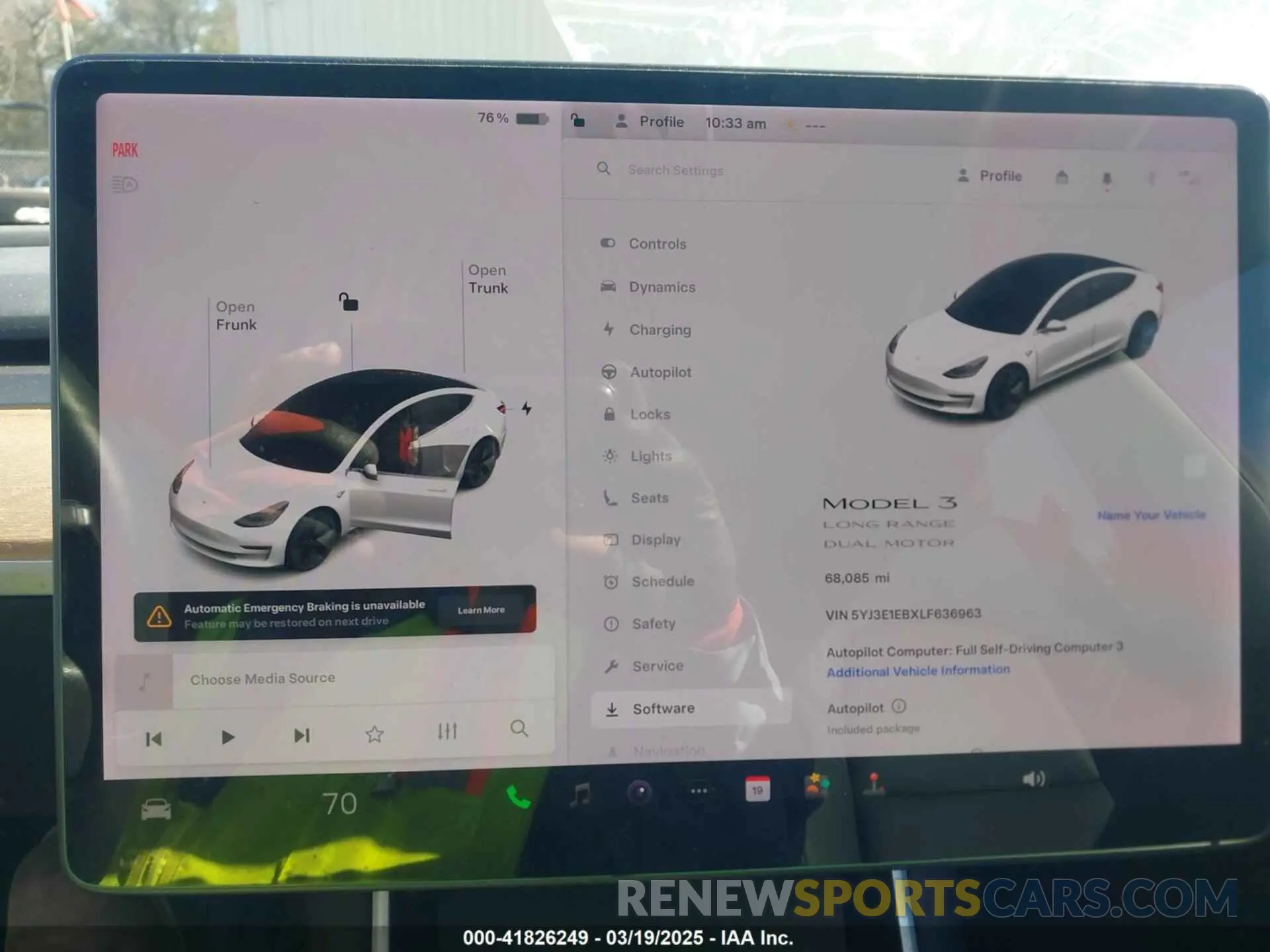 18 fotografías del automóvil dañado 5YJ3E1EBXLF636963 TESLA MODEL 3 2020