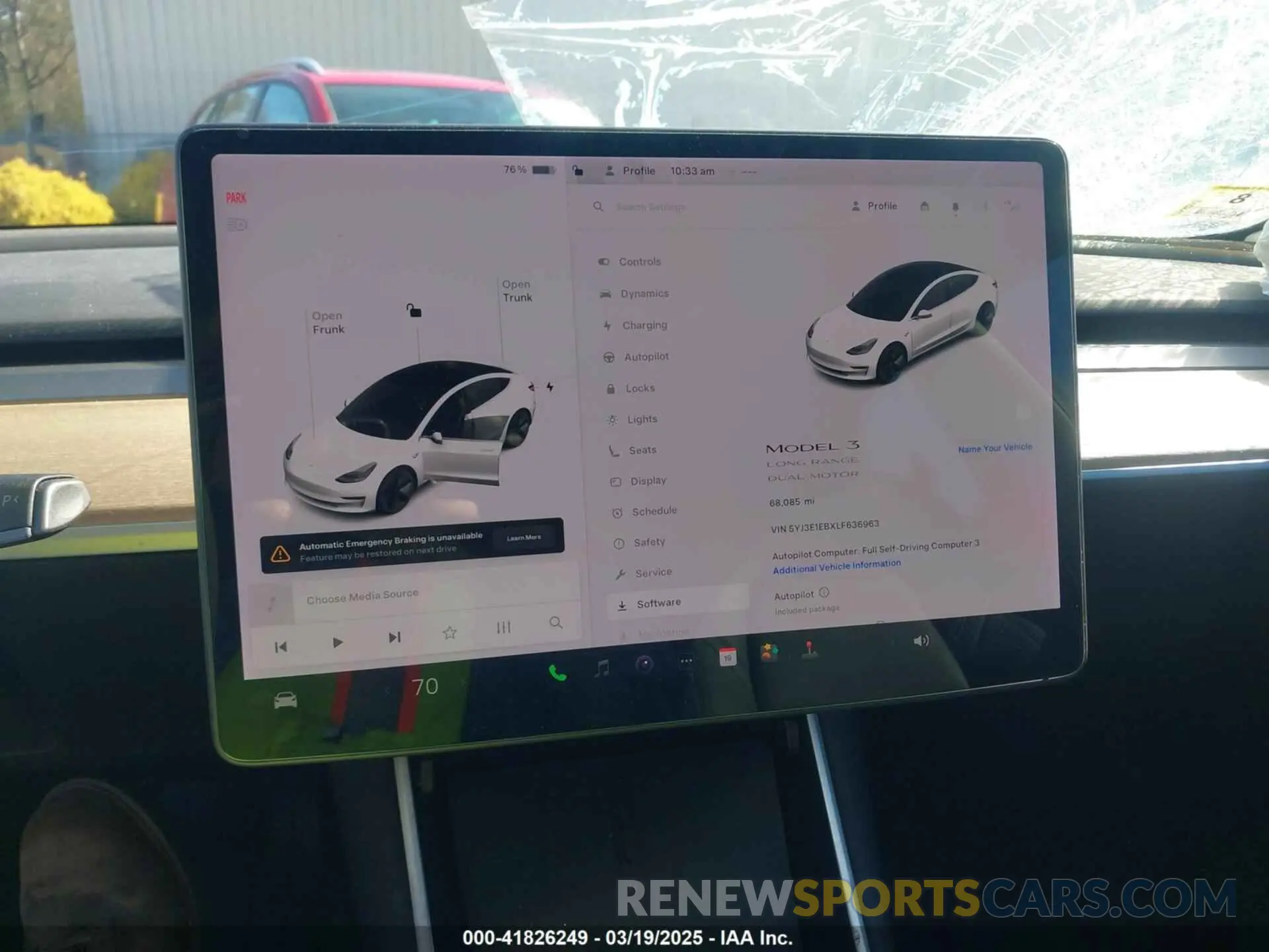 19 fotografías del automóvil dañado 5YJ3E1EBXLF636963 TESLA MODEL 3 2020