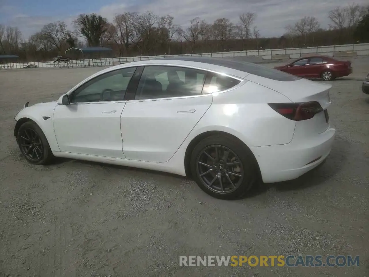 2 fotografías del automóvil dañado 5YJ3E1EBXLF636977 TESLA MODEL 3 2020