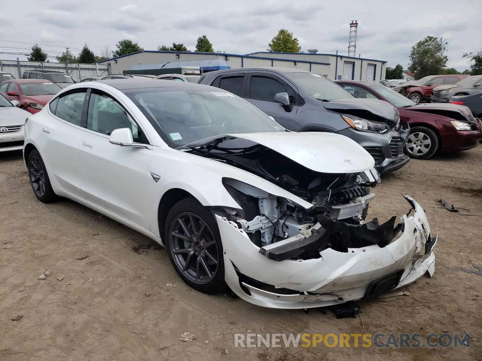 1 fotografías del automóvil dañado 5YJ3E1EBXLF637823 TESLA MODEL 3 2020