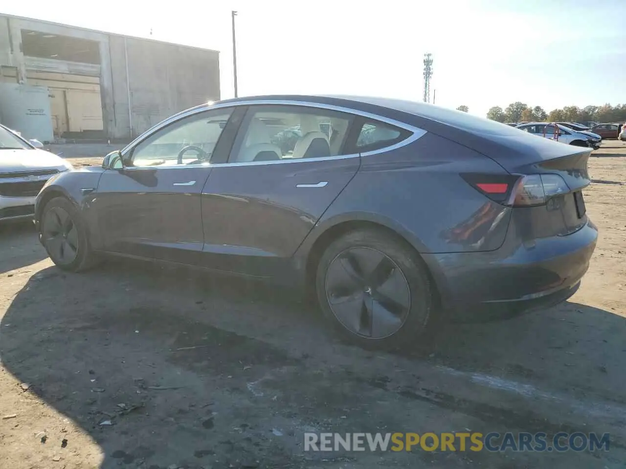 2 fotografías del automóvil dañado 5YJ3E1EBXLF639152 TESLA MODEL 3 2020