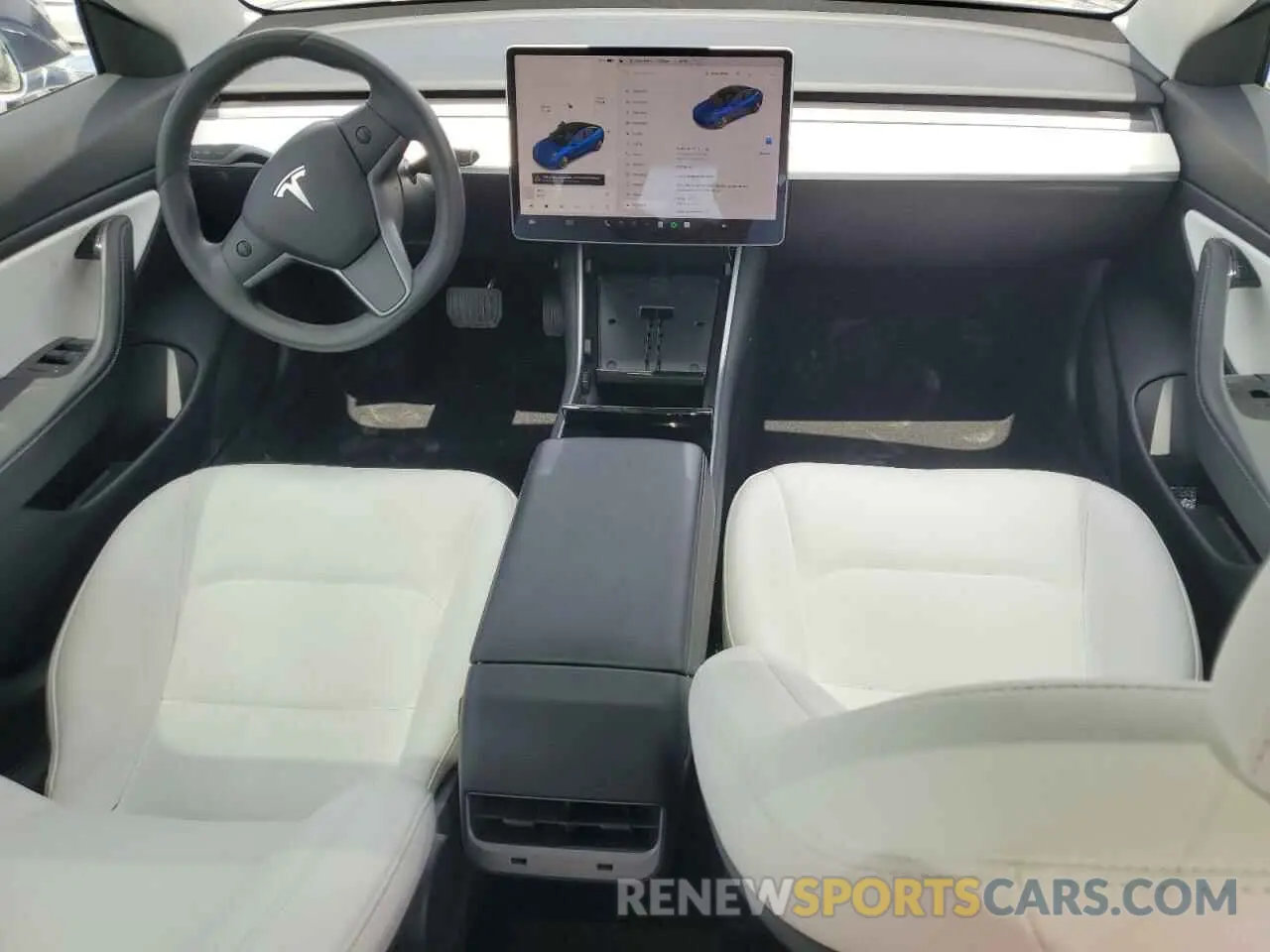 8 fotografías del automóvil dañado 5YJ3E1EBXLF640303 TESLA MODEL 3 2020