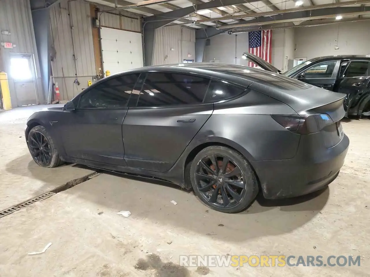 2 fotografías del automóvil dañado 5YJ3E1EBXLF650801 TESLA MODEL 3 2020