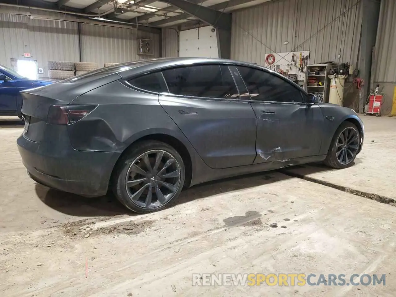 3 fotografías del automóvil dañado 5YJ3E1EBXLF650801 TESLA MODEL 3 2020