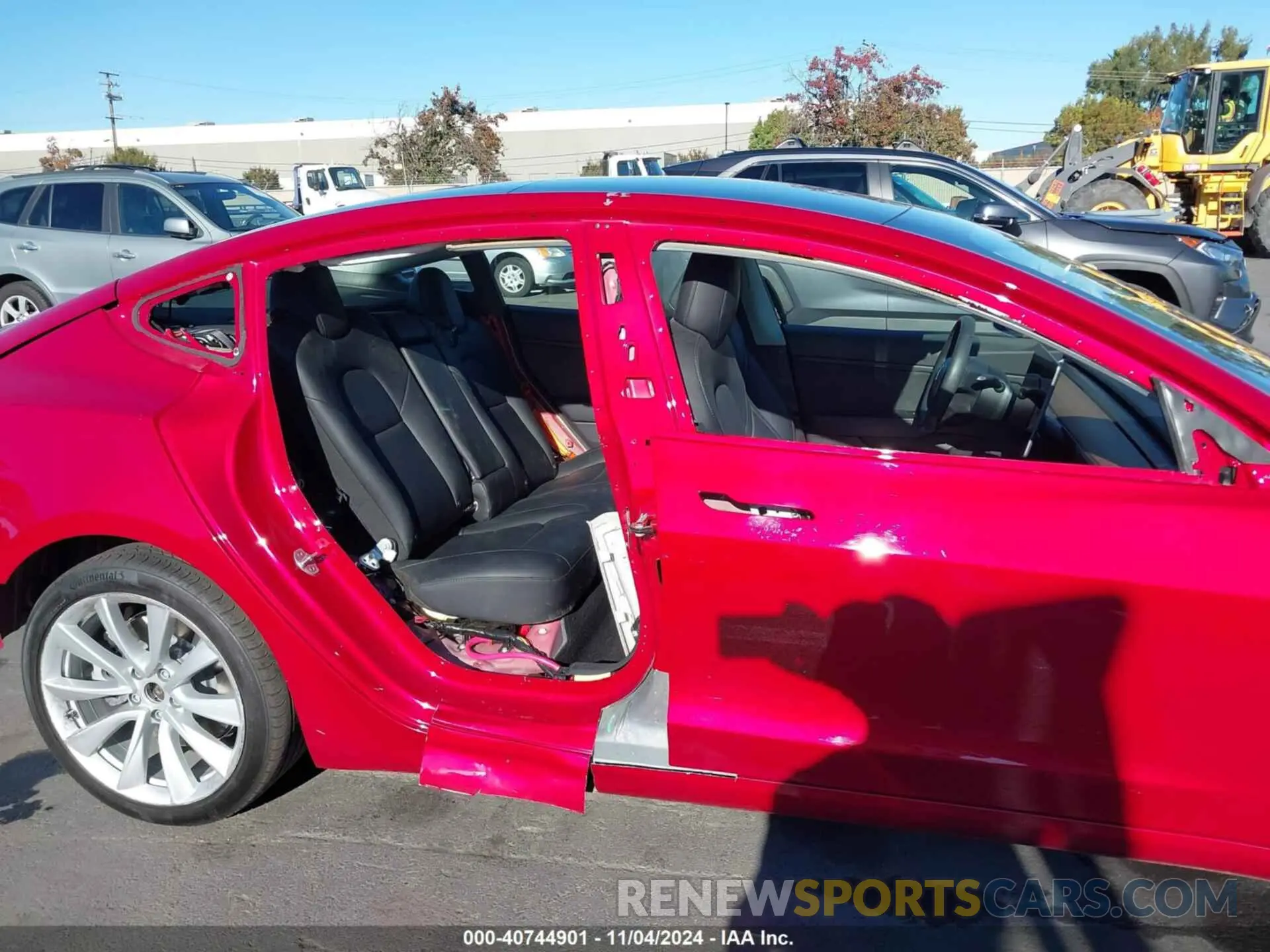 6 fotografías del automóvil dañado 5YJ3E1EBXLF651026 TESLA MODEL 3 2020