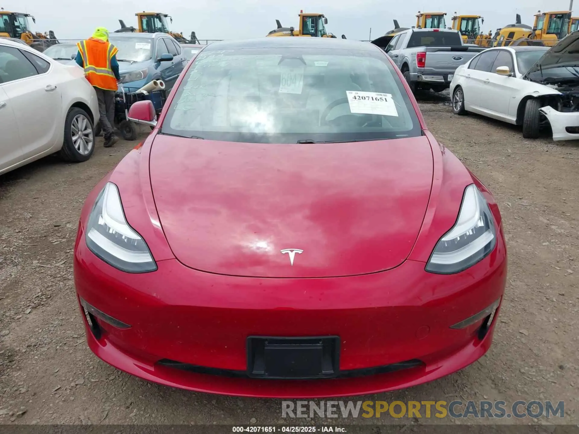 12 fotografías del automóvil dañado 5YJ3E1EBXLF651396 TESLA MODEL 3 2020