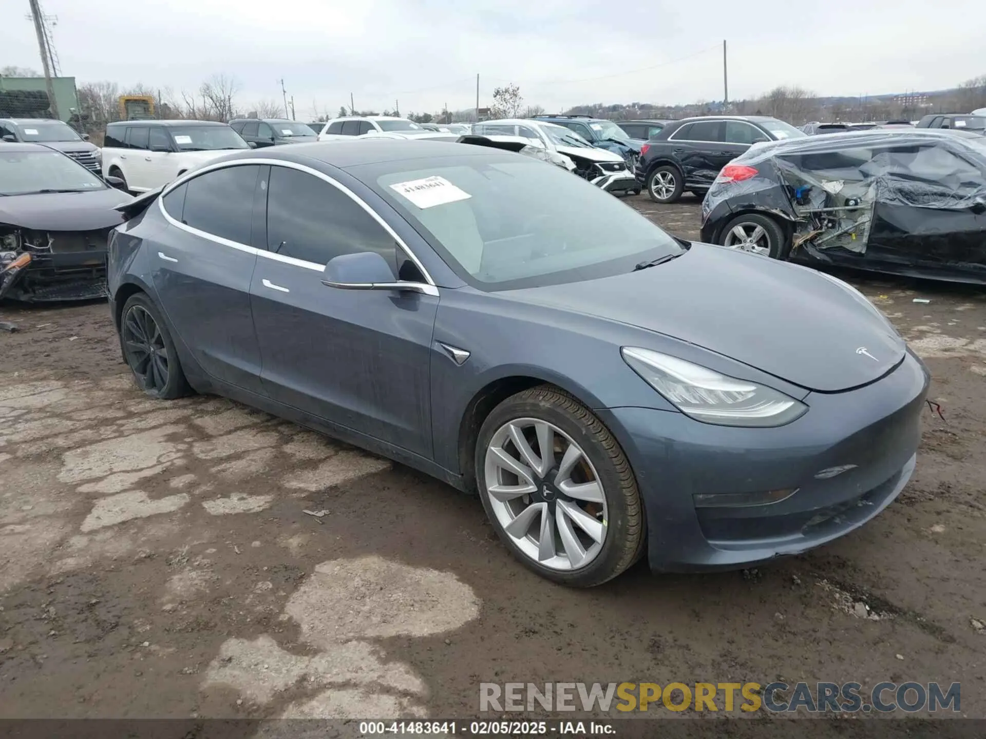1 fotografías del automóvil dañado 5YJ3E1EBXLF668764 TESLA MODEL 3 2020