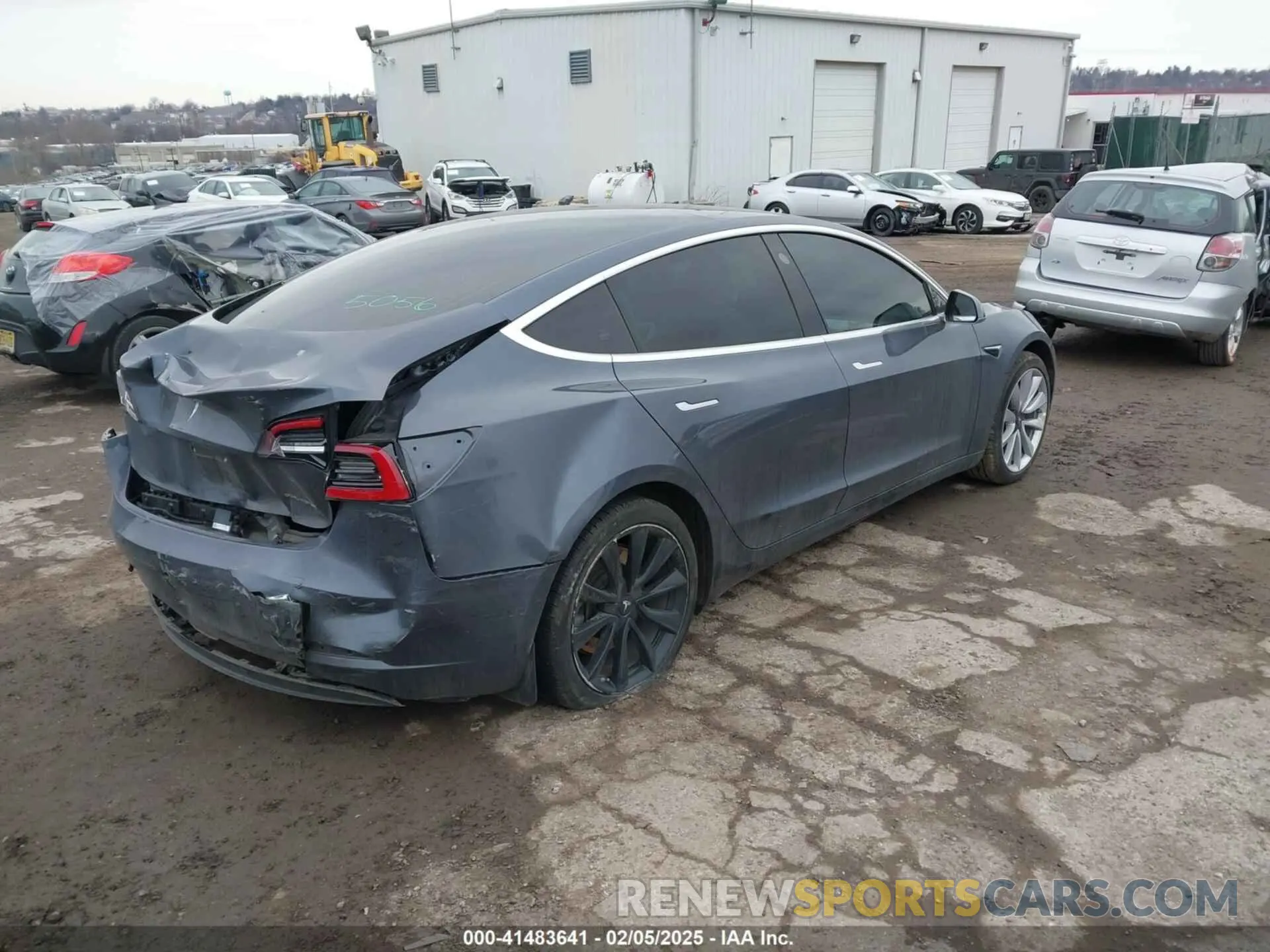 4 fotografías del automóvil dañado 5YJ3E1EBXLF668764 TESLA MODEL 3 2020