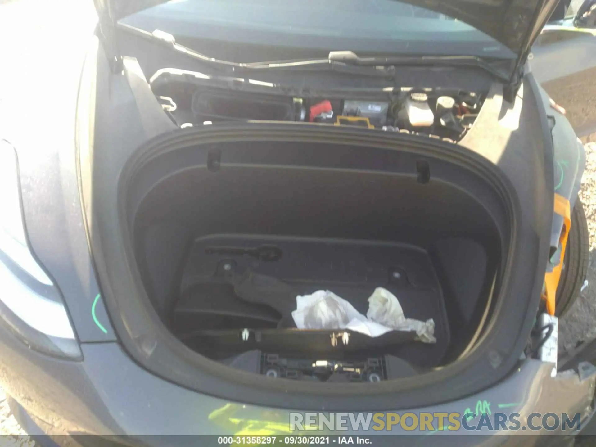 10 fotografías del automóvil dañado 5YJ3E1EBXLF710883 TESLA MODEL 3 2020