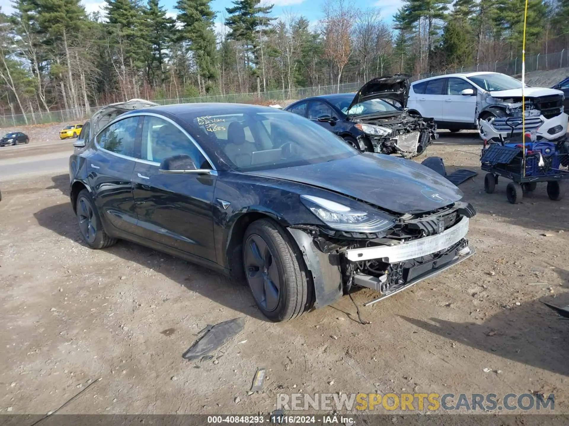 1 fotografías del automóvil dañado 5YJ3E1EBXLF764085 TESLA MODEL 3 2020
