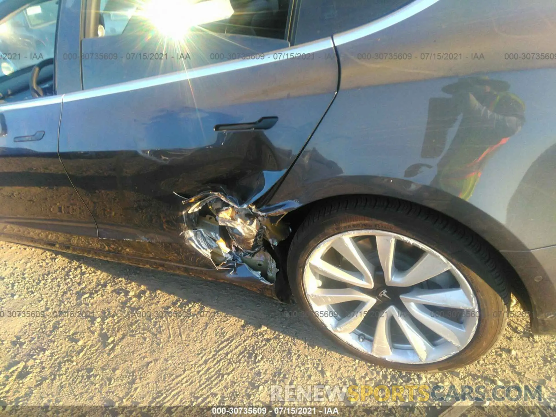 6 fotografías del automóvil dañado 5YJ3E1EBXLF795434 TESLA MODEL 3 2020