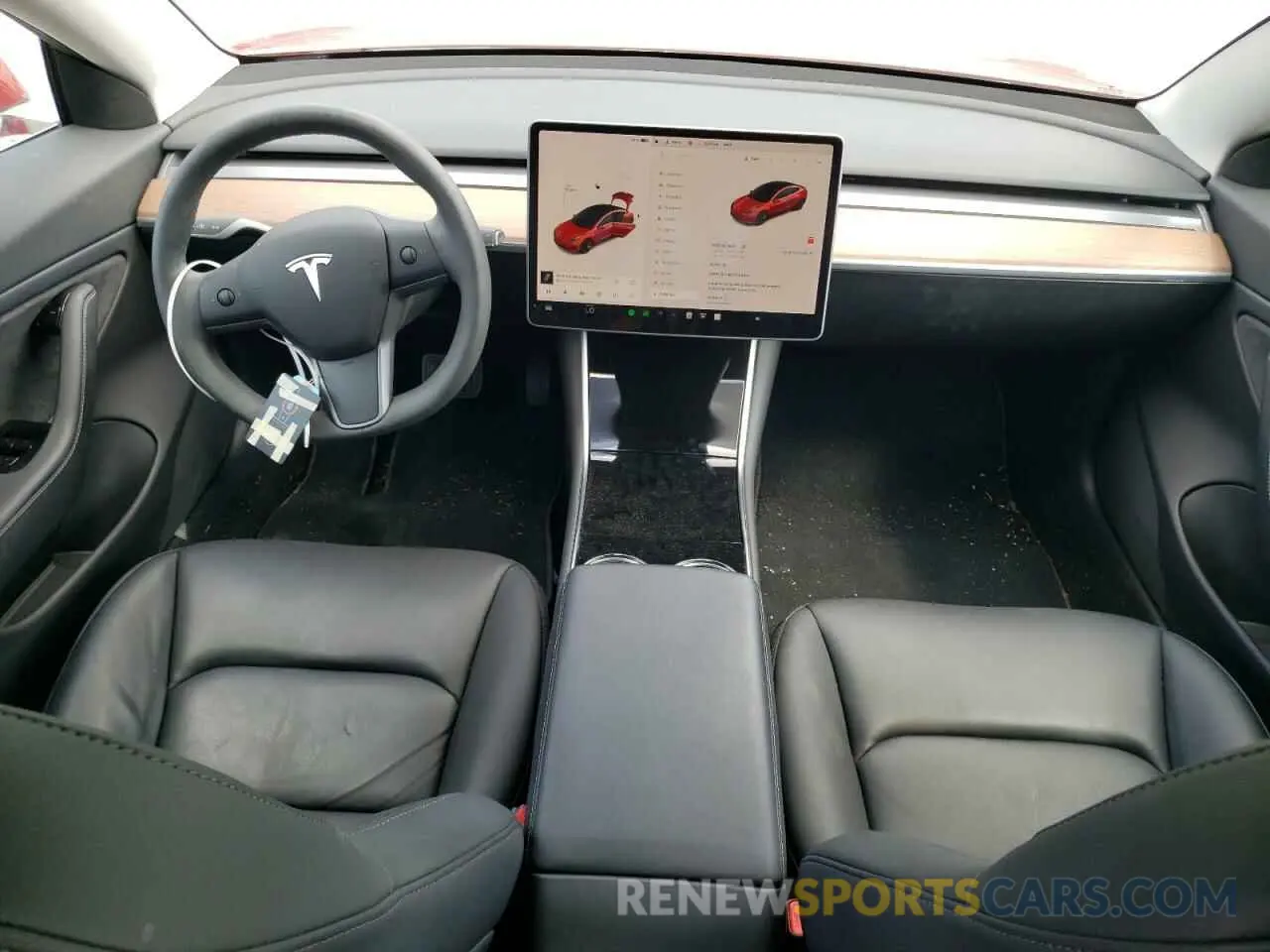 8 fotografías del automóvil dañado 5YJ3E1EBXLF800874 TESLA MODEL 3 2020