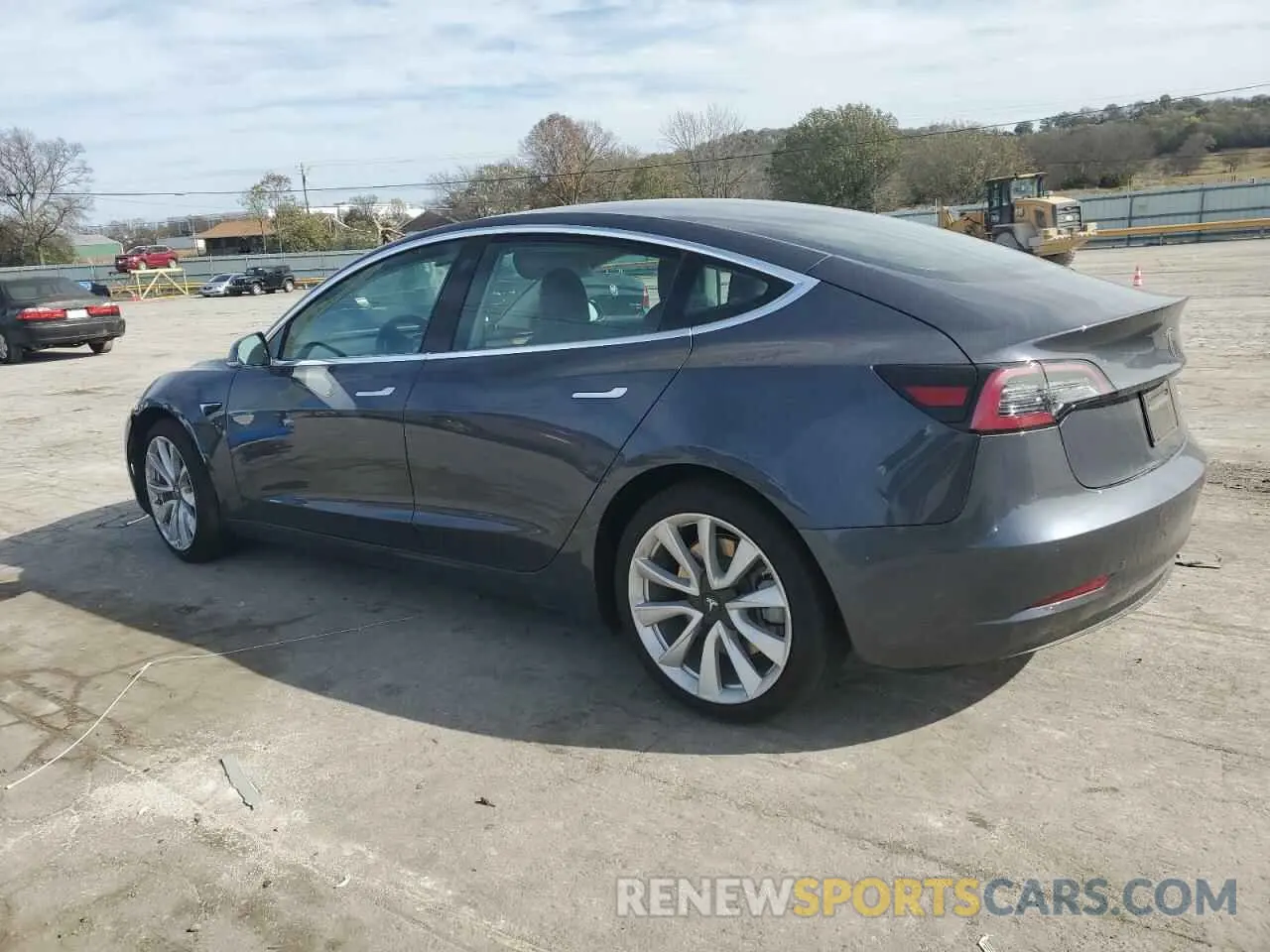 2 fotografías del automóvil dañado 5YJ3E1EBXLF807744 TESLA MODEL 3 2020