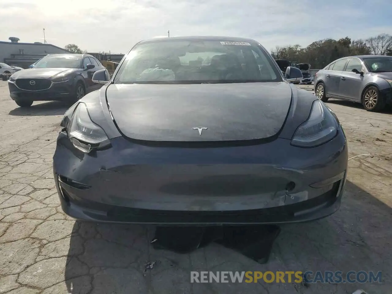 5 fotografías del automóvil dañado 5YJ3E1EBXLF807744 TESLA MODEL 3 2020