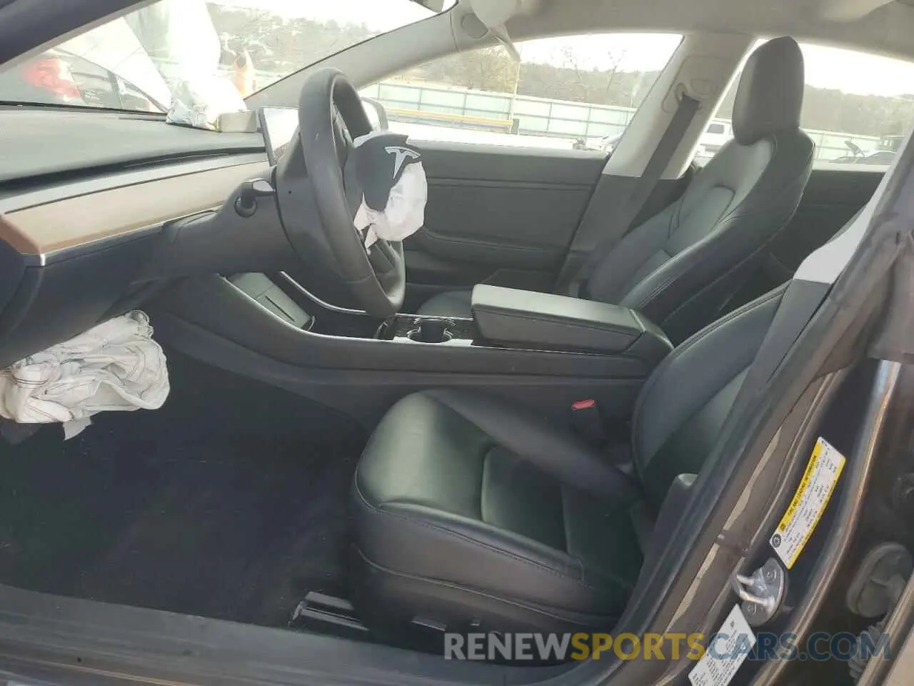 7 fotografías del automóvil dañado 5YJ3E1EBXLF807744 TESLA MODEL 3 2020