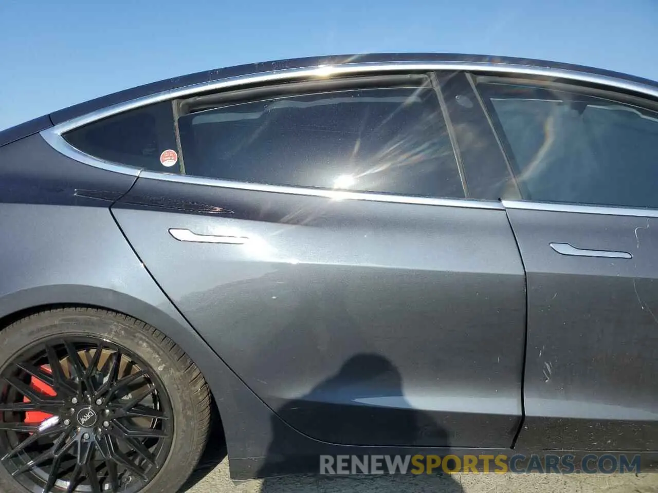 10 fotografías del automóvil dañado 5YJ3E1EC0LF714594 TESLA MODEL 3 2020