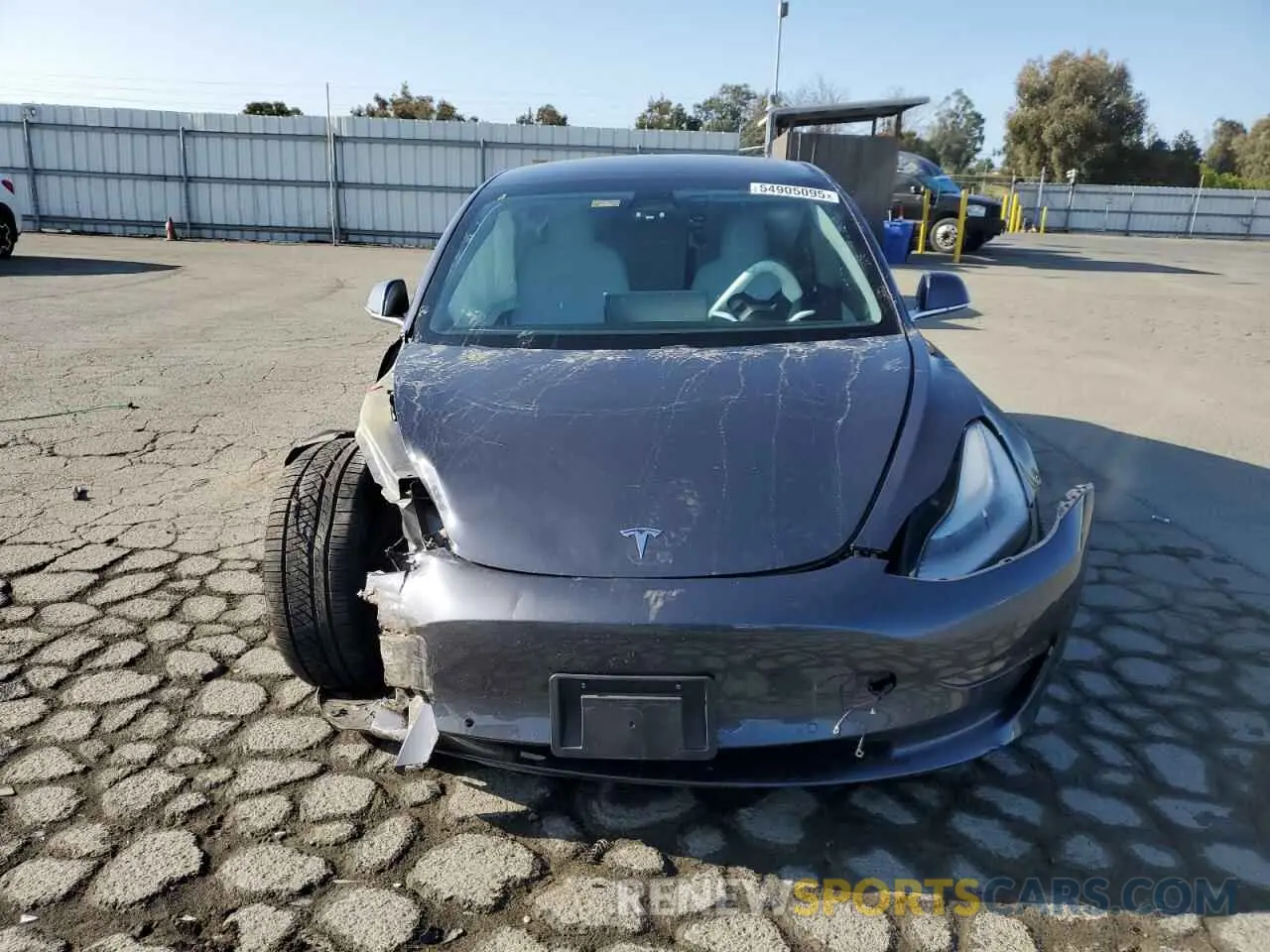 5 fotografías del automóvil dañado 5YJ3E1EC0LF714594 TESLA MODEL 3 2020