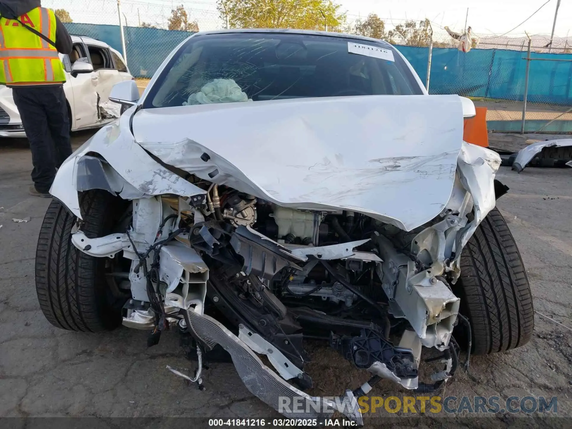 6 fotografías del automóvil dañado 5YJ3E1EC1LF602516 TESLA MODEL 3 2020