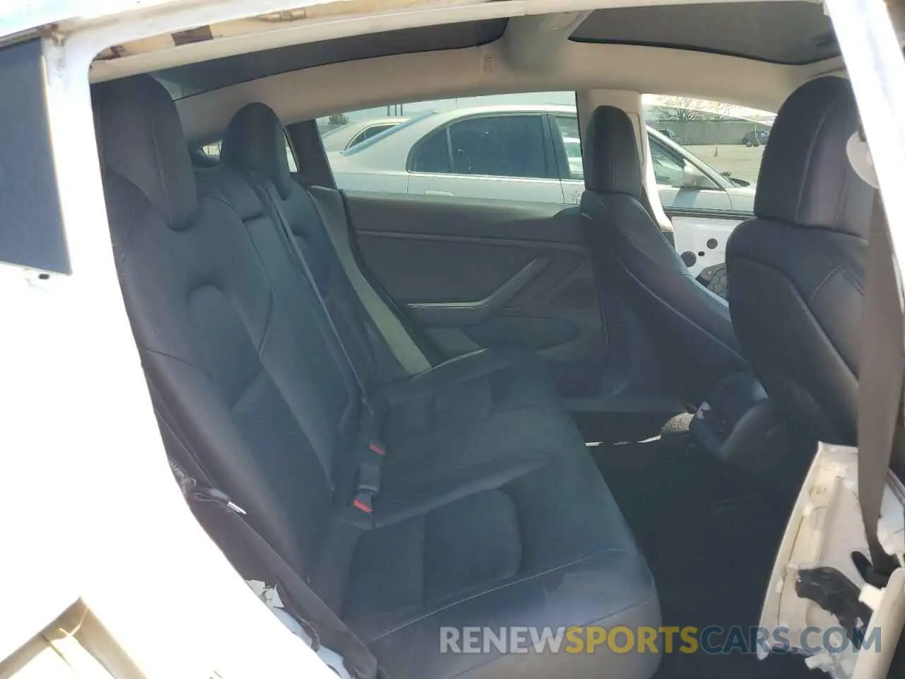 11 fotografías del automóvil dañado 5YJ3E1EC1LF736281 TESLA MODEL 3 2020