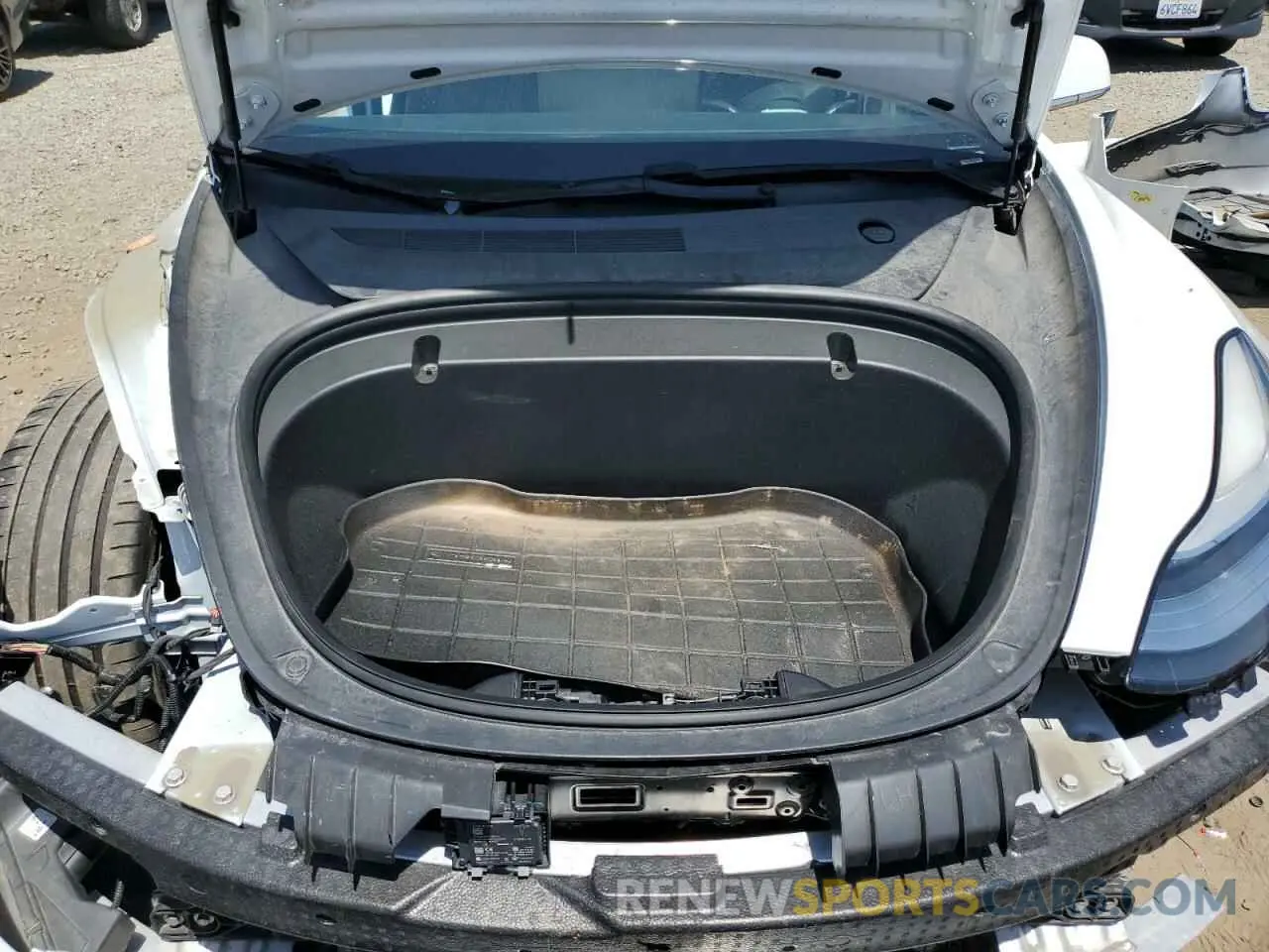 12 fotografías del automóvil dañado 5YJ3E1EC1LF736281 TESLA MODEL 3 2020