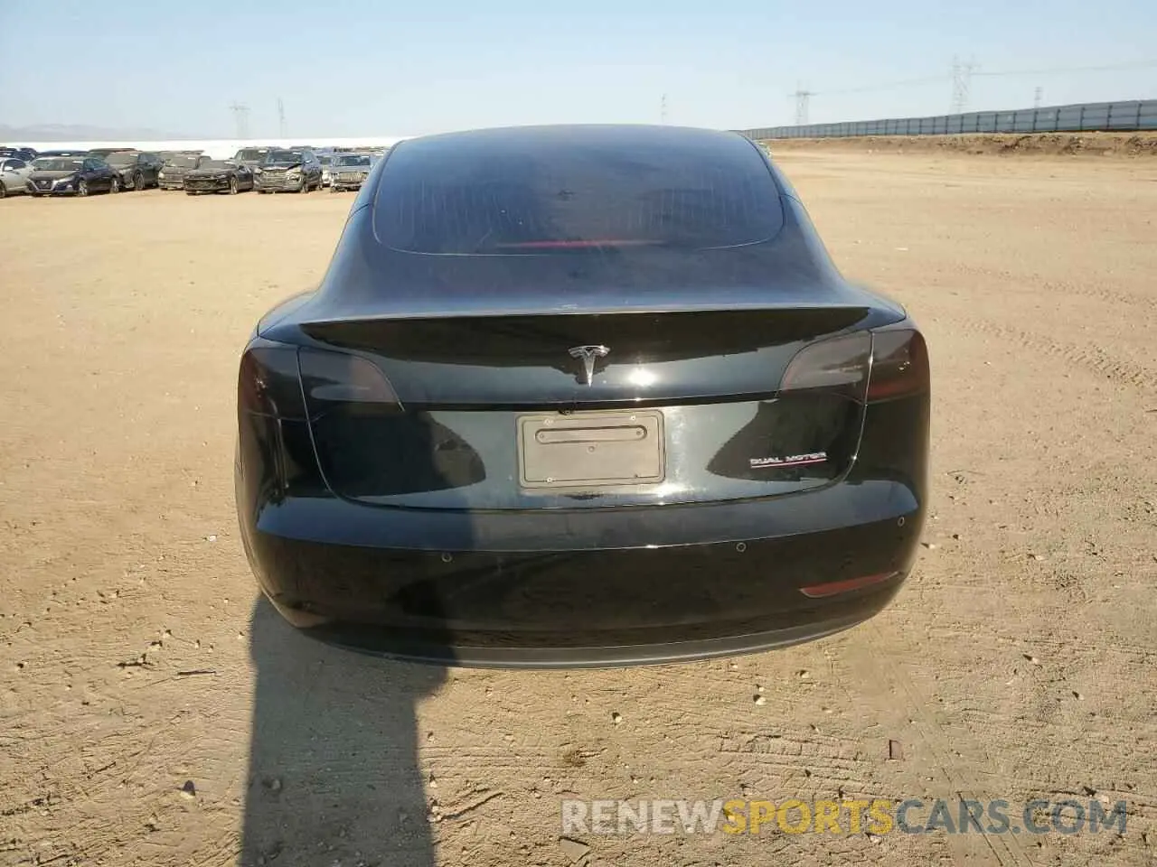 6 fotografías del automóvil dañado 5YJ3E1EC1LF742789 TESLA MODEL 3 2020