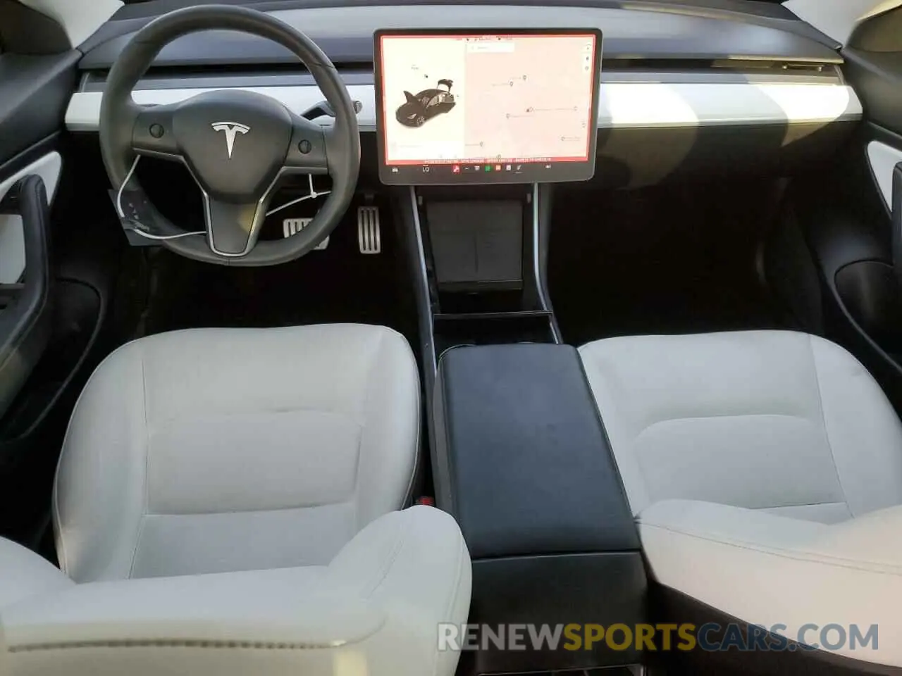8 fotografías del automóvil dañado 5YJ3E1EC1LF742789 TESLA MODEL 3 2020