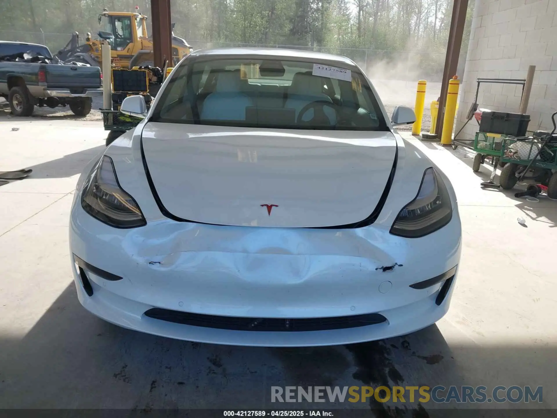 12 fotografías del automóvil dañado 5YJ3E1EC2LF624900 TESLA MODEL 3 2020