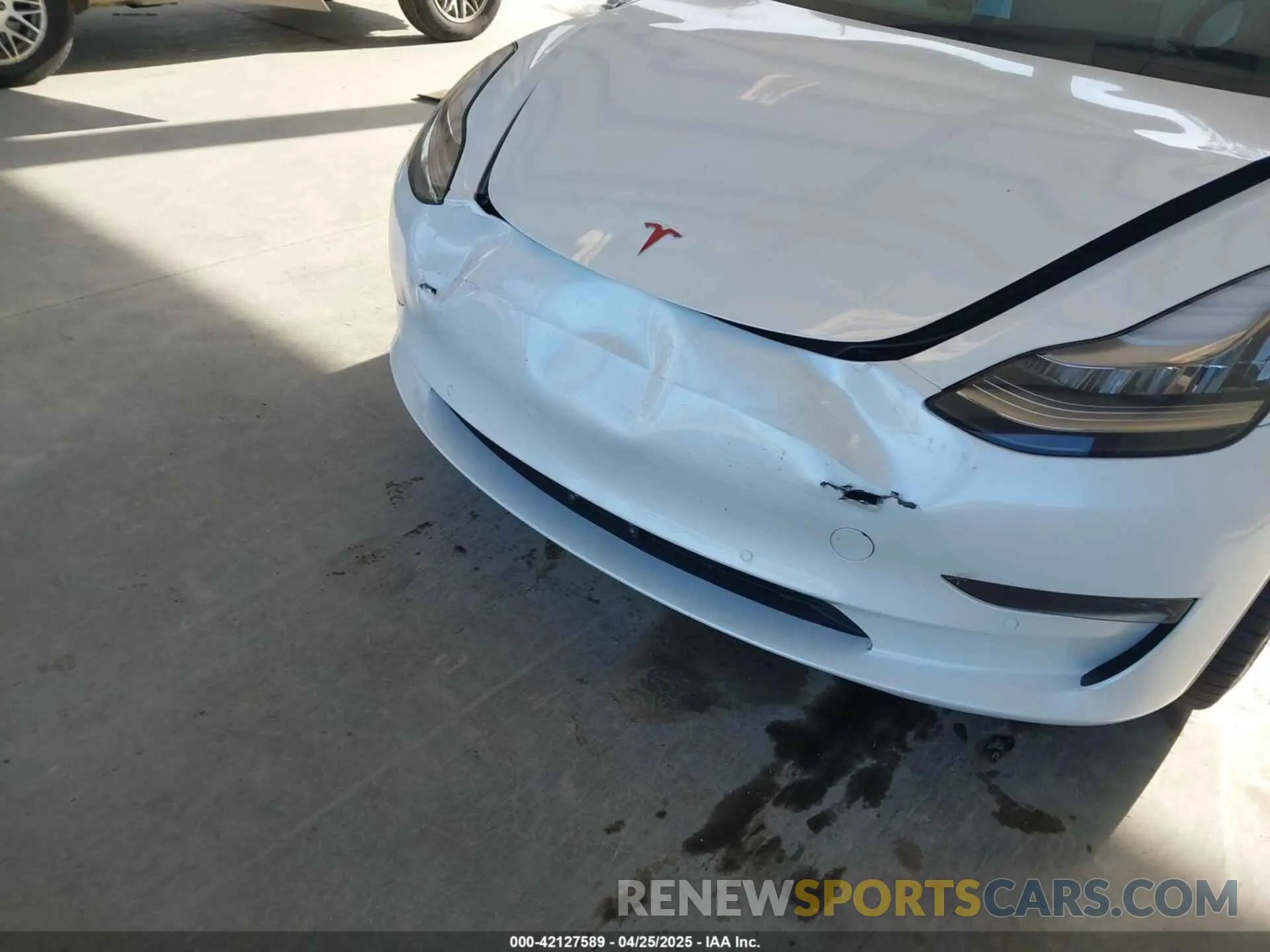6 fotografías del automóvil dañado 5YJ3E1EC2LF624900 TESLA MODEL 3 2020