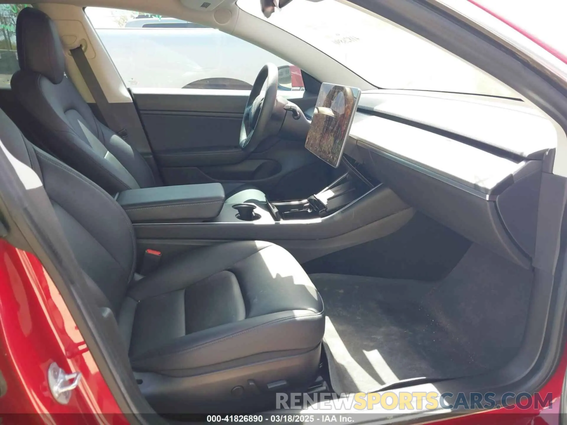 5 fotografías del automóvil dañado 5YJ3E1EC2LF647223 TESLA MODEL 3 2020