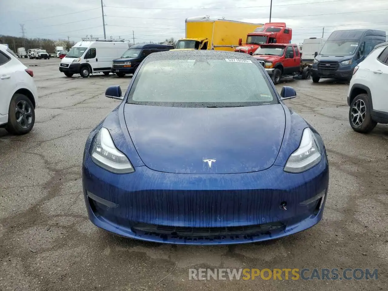 5 fotografías del automóvil dañado 5YJ3E1EC2LF669481 TESLA MODEL 3 2020