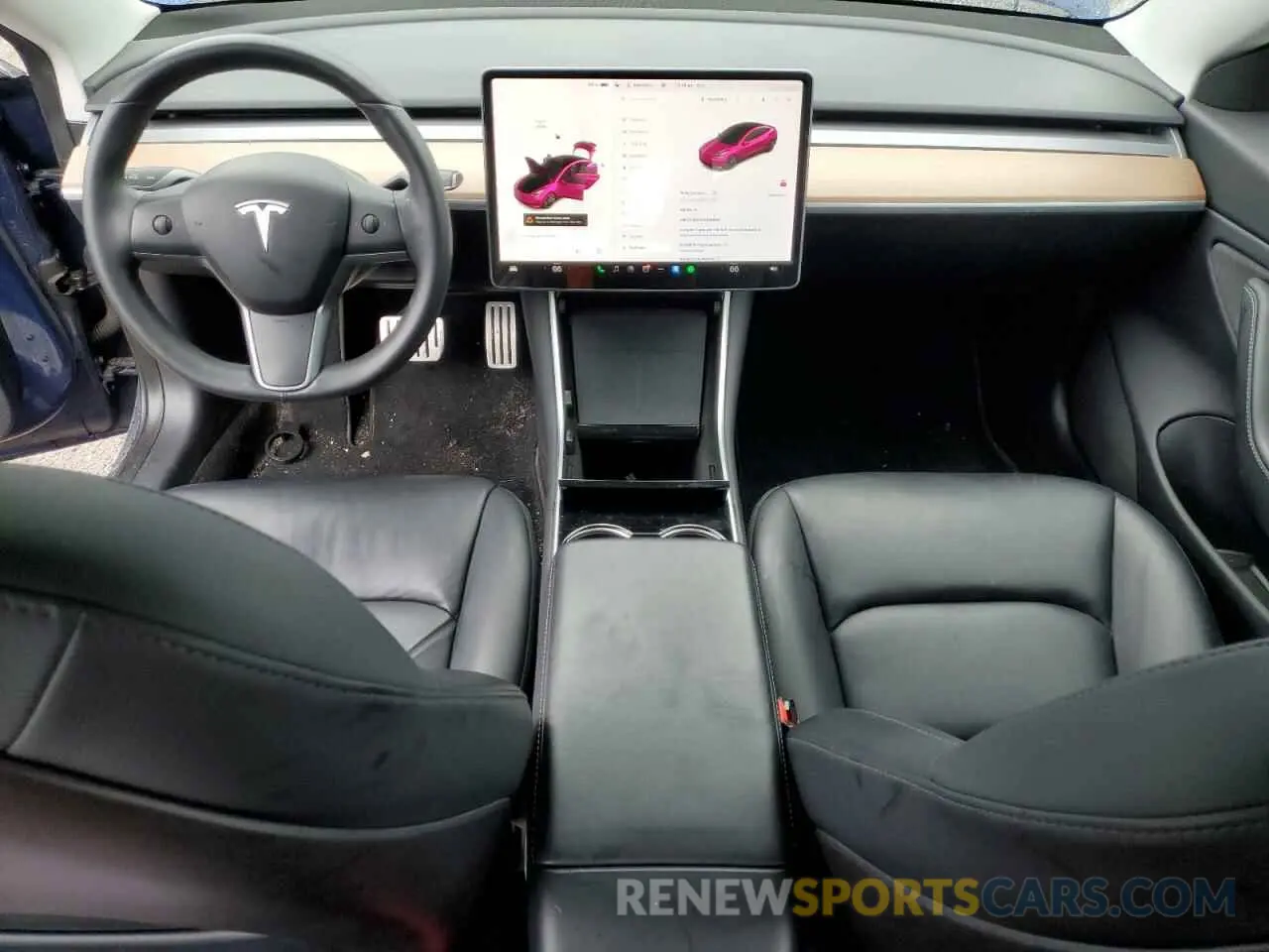 8 fotografías del automóvil dañado 5YJ3E1EC2LF669481 TESLA MODEL 3 2020