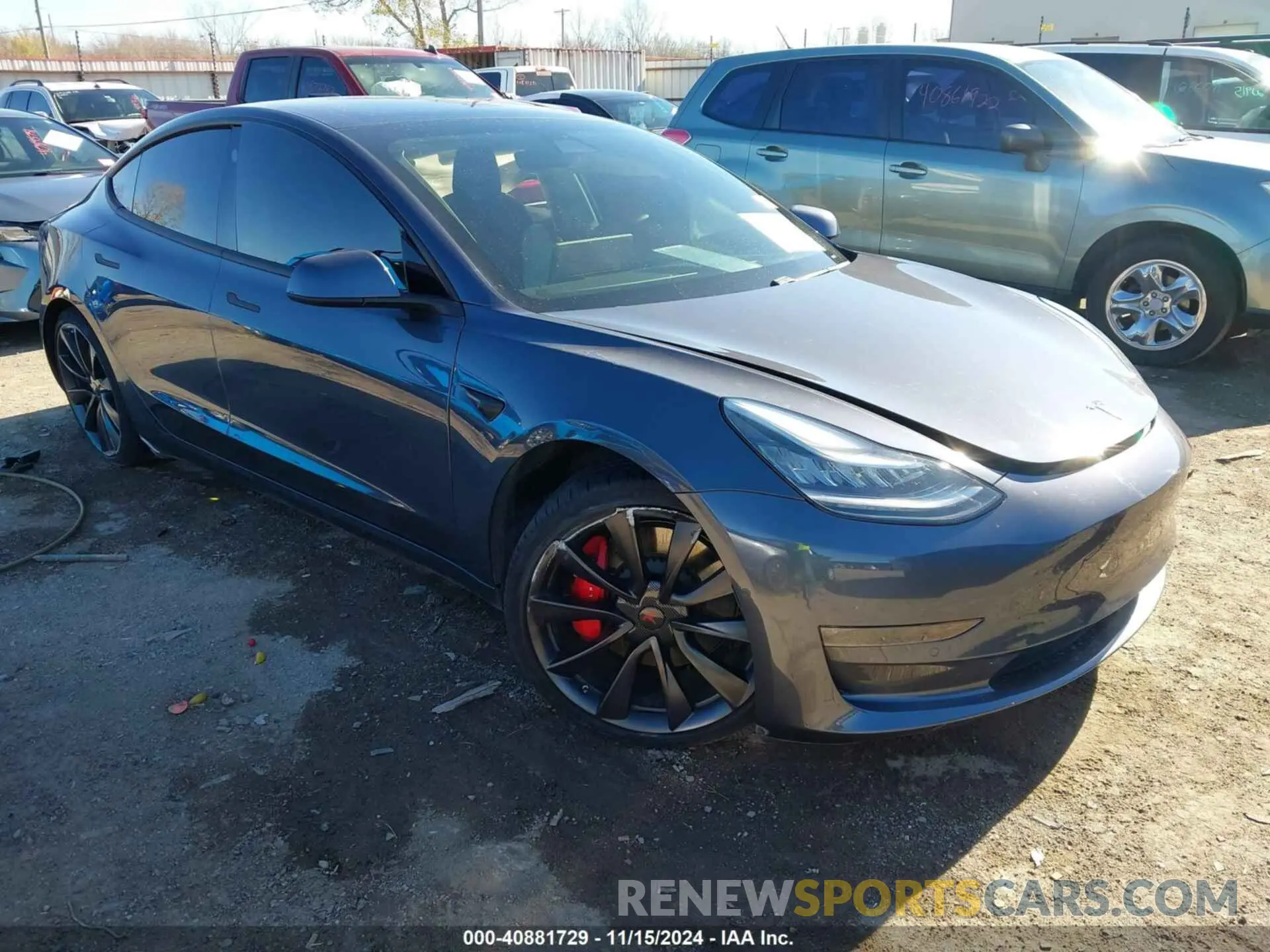1 fotografías del automóvil dañado 5YJ3E1EC2LF713348 TESLA MODEL 3 2020