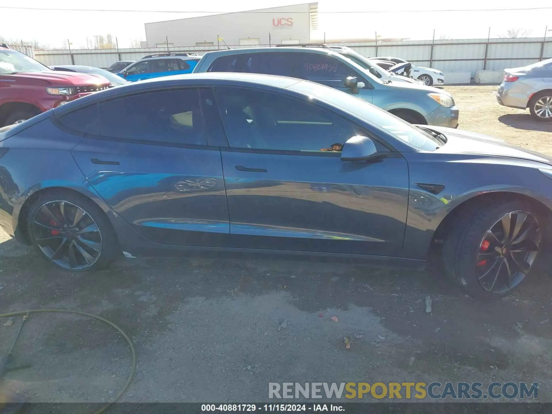 12 fotografías del automóvil dañado 5YJ3E1EC2LF713348 TESLA MODEL 3 2020