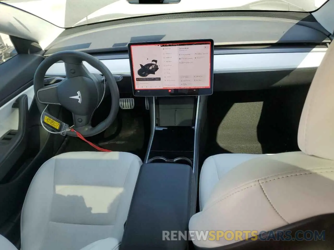 8 fotografías del automóvil dañado 5YJ3E1EC2LF742915 TESLA MODEL 3 2020