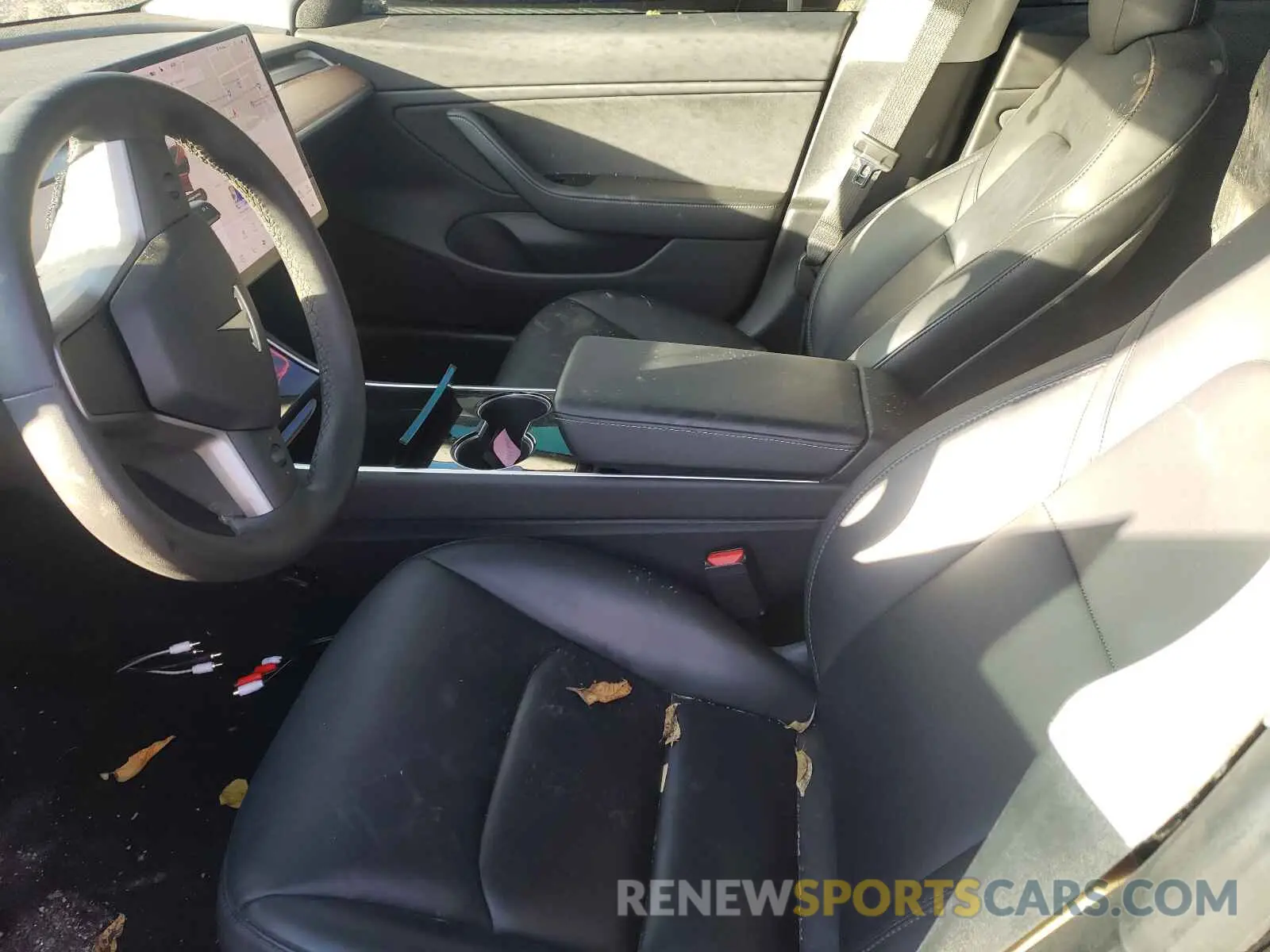 5 fotografías del automóvil dañado 5YJ3E1EC2LF791712 TESLA MODEL 3 2020