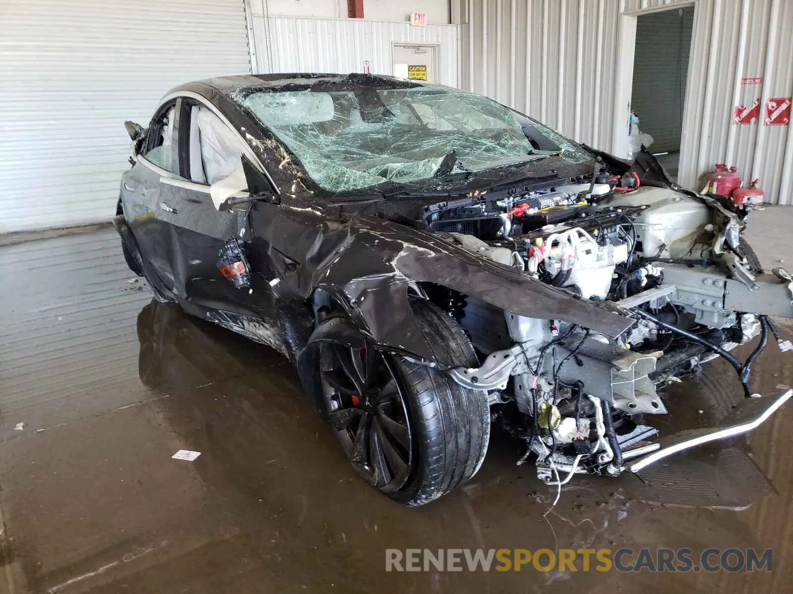 1 fotografías del automóvil dañado 5YJ3E1EC2LF800229 TESLA MODEL 3 2020