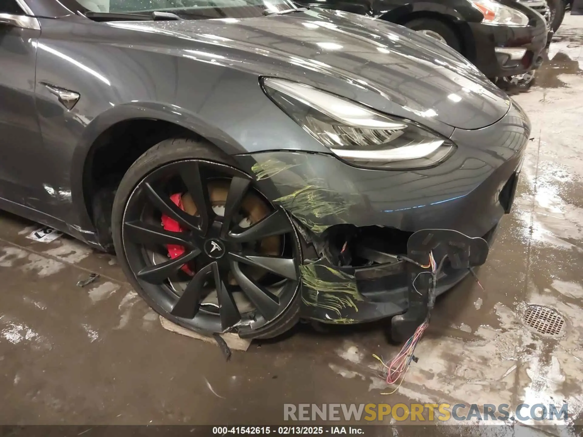6 fotografías del automóvil dañado 5YJ3E1EC3LF641768 TESLA MODEL 3 2020